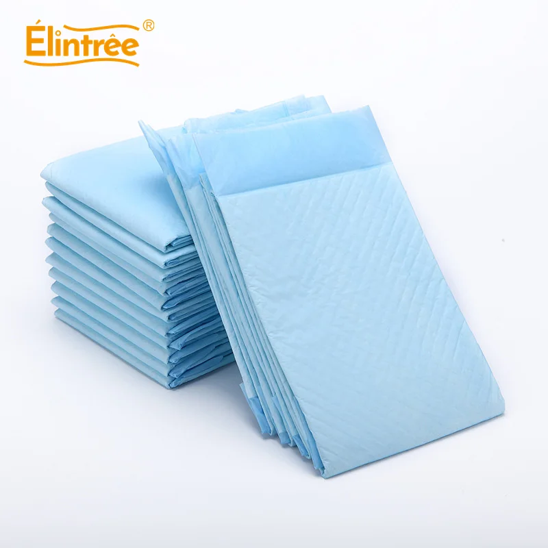 Elintree Premium Super Absorbency Cheap Adult Mens Waterproof Disposable Incontinence  Bed Sheet Underpads