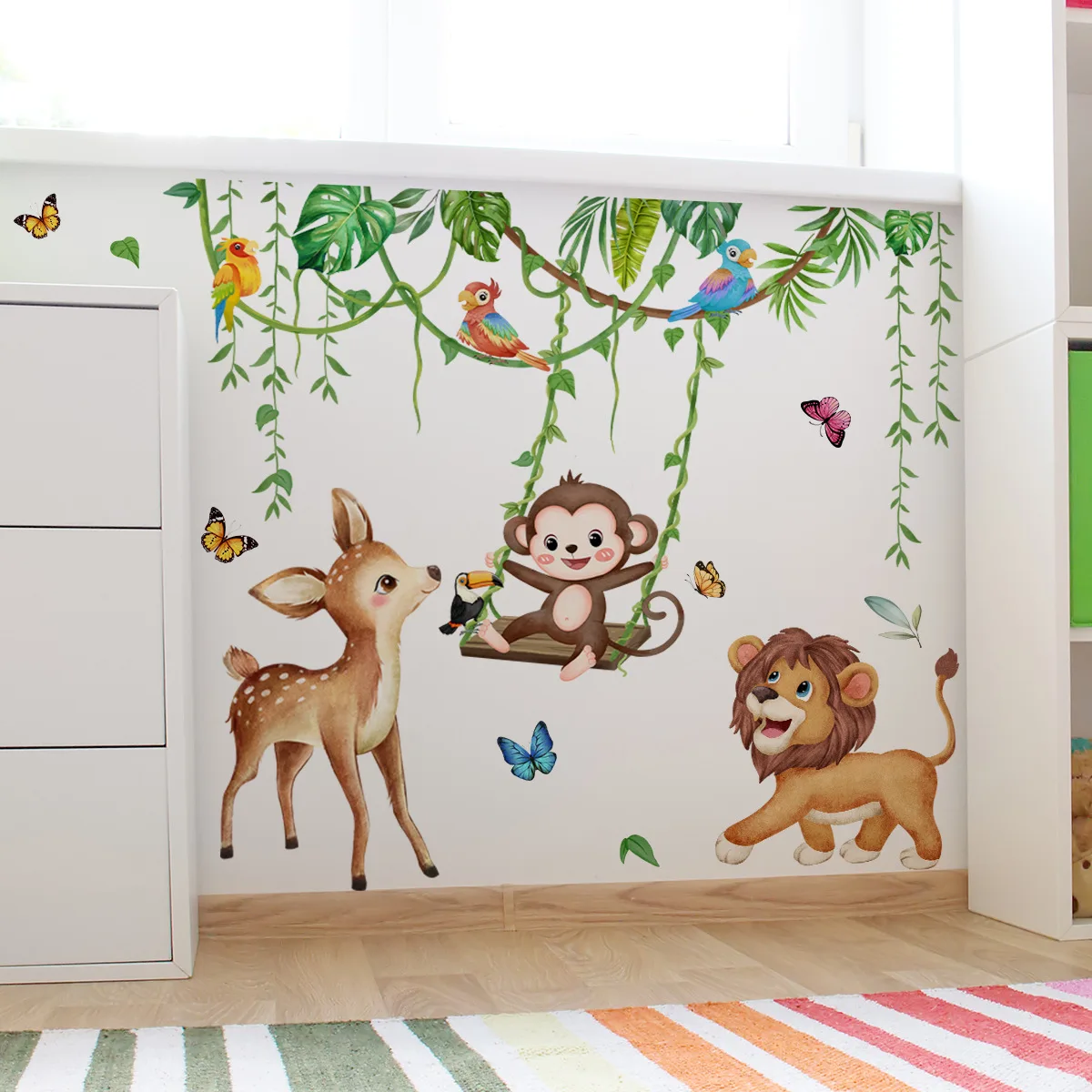 Наклейки на стену для детской комнаты, детского сада