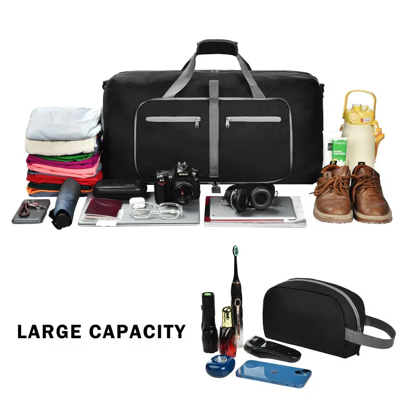Outdoor Fashion Large Capacity Customize Duffel Gym Travel Sports custom gym bags with custom print