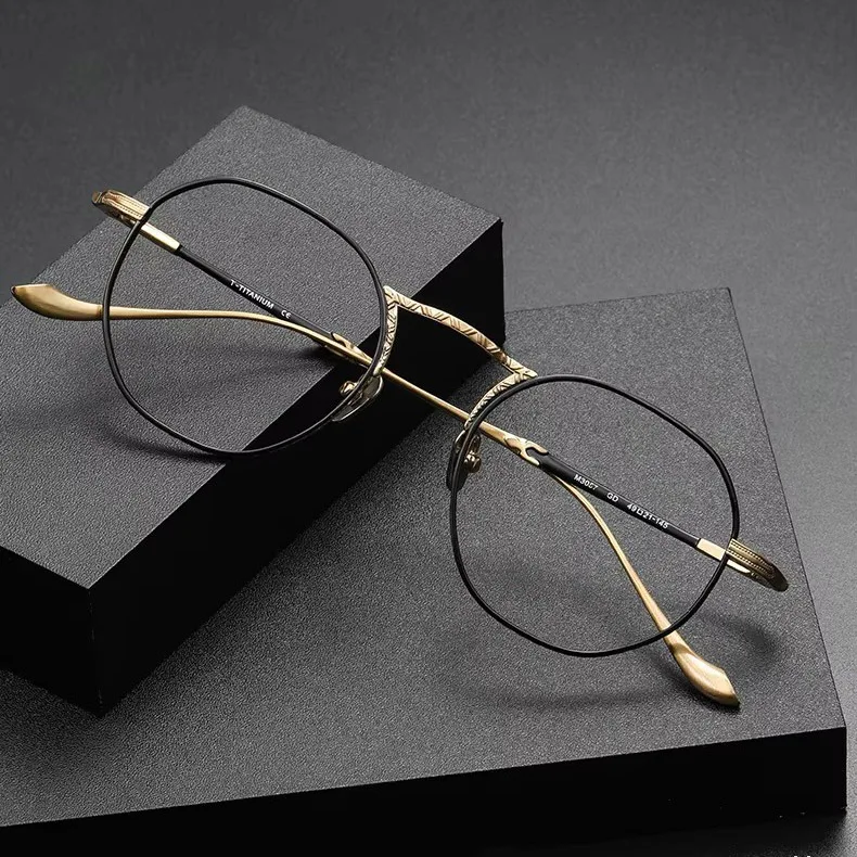 Osicare M3057 Luxury Brand Custom Oem Eyeglasses Photogenic Glasses Vintage Frame Gafas De Lectura Titanium Gentleman Frames