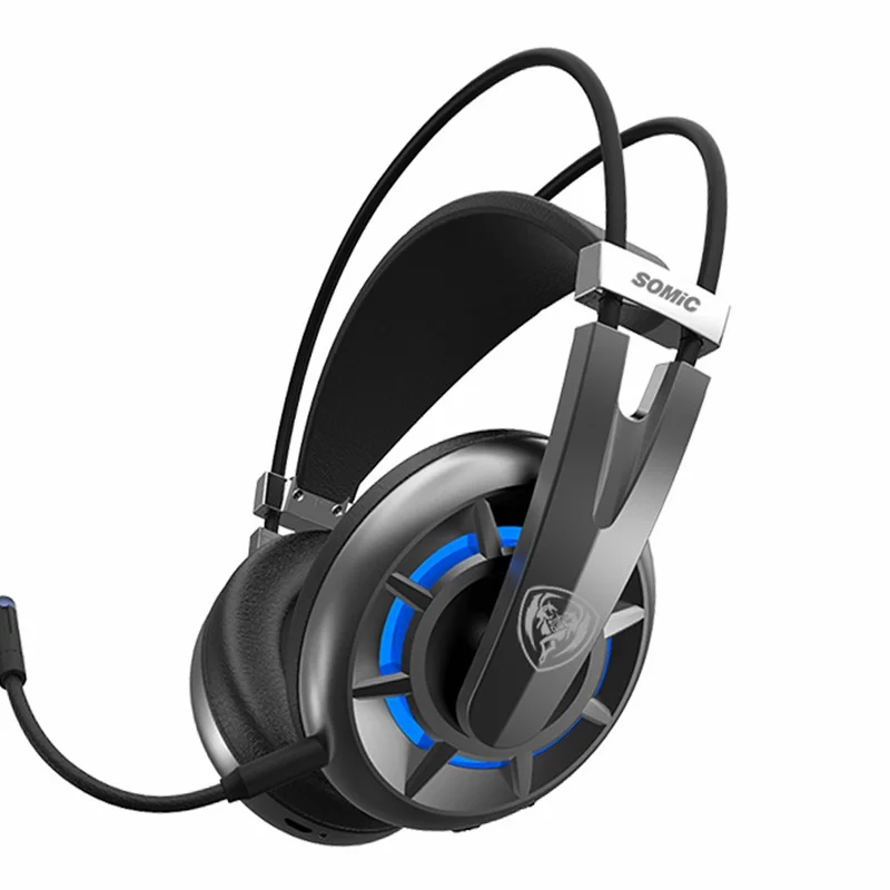 Игровые наушники SOMIC G939AIR 2,4G PS5 Беспроводная игровая гарнитура с длинными микрофонами pulse 3D m pow x3 наушники с низкой задержкой