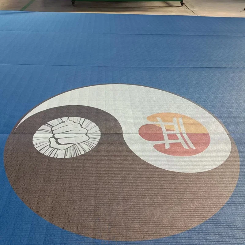 QT Mat bjj gi rollout jiu jitsu tatami mat flexi roll tatami wrestling mats