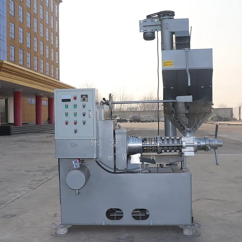 screw model cooking oil machine maker peanut oil presser hemp oil press machine