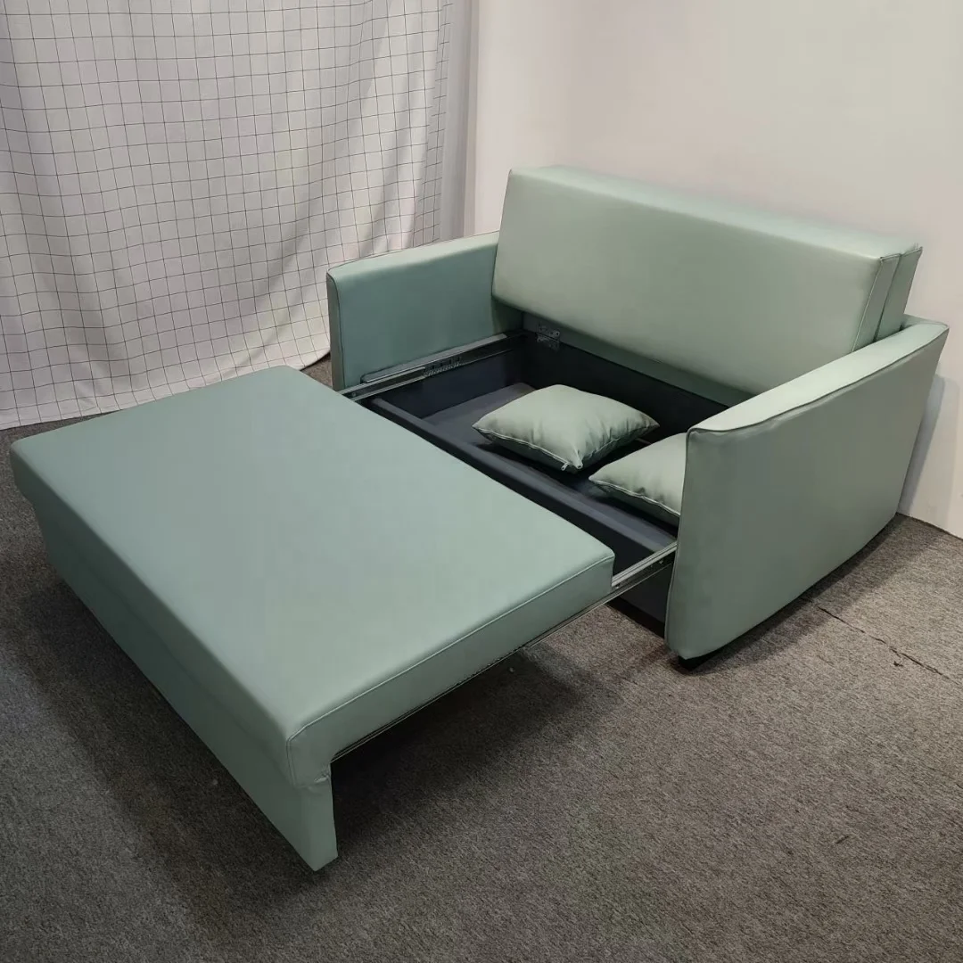 Modern Lving Room Hotel Cum Smart Couch Sofas Furniture Fabric Single Double Foldable Couch Sofa Transformer Sofa Bed