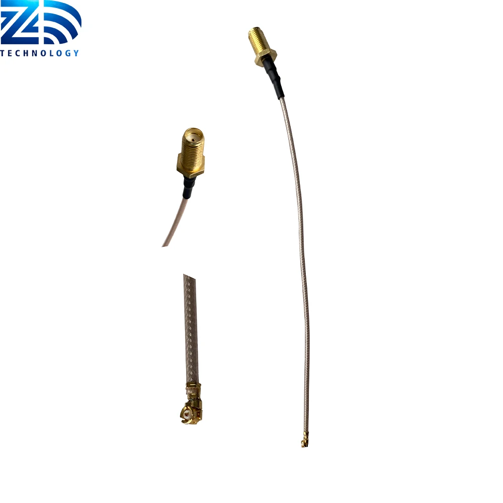 Factory Price RG178 Ipex UFL Connector Coaxial RF Cable Assembly With SMA TNC BNC female Connector