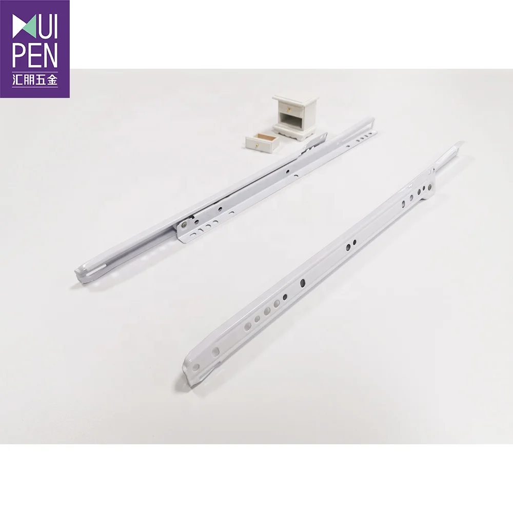 factory price paint coat drawer slide 250mm to 600mm  thickness 0.85mm 1.0mm 1.2mm FGV  type full american type 22inch drawer