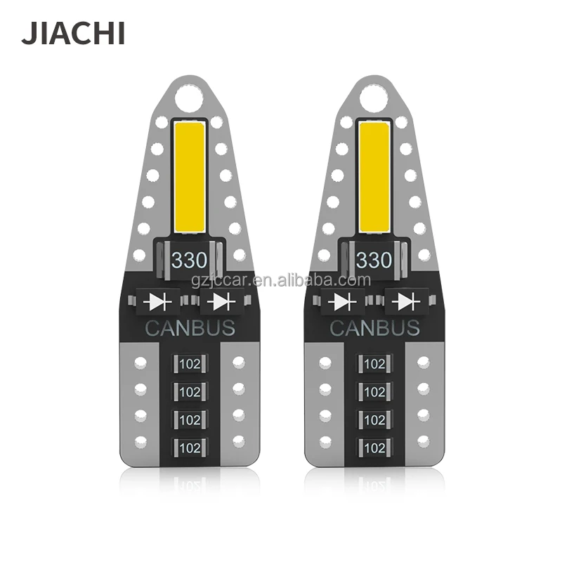JIACHI FACTORY New design professional led bulb t10 7020 2 smd car marker interior indicator lights