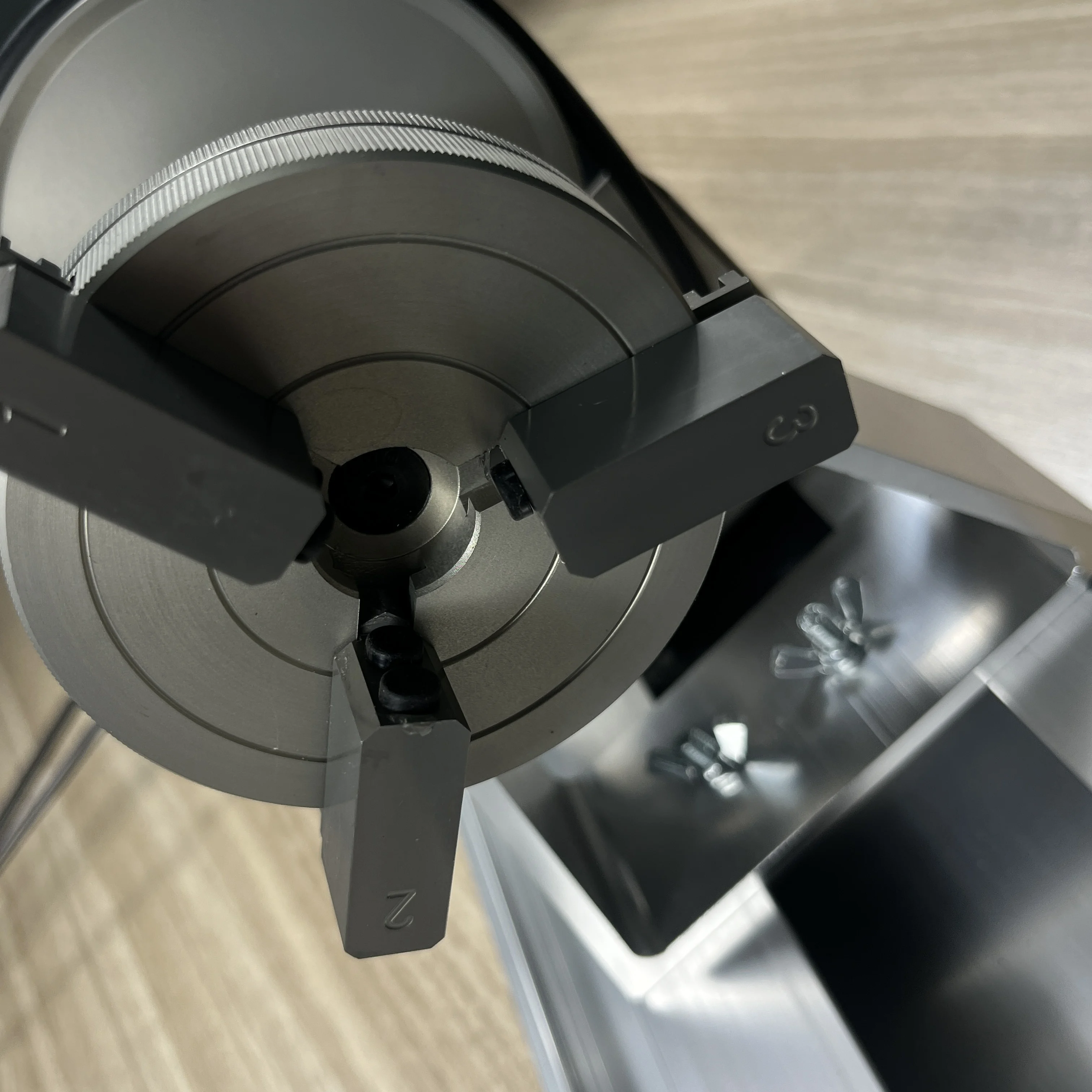 ToMyo All-metal Chuck -Rod Dryer Machine Fishing rod Repair Building Machine Aluminum