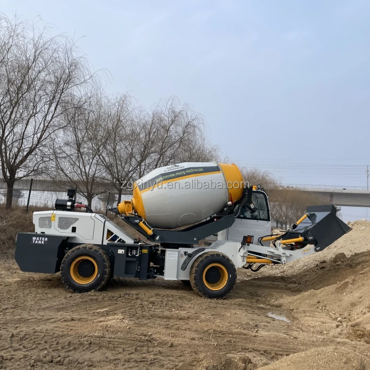New Machine Good Quality Small Ready Mixed 85KW Mobile Mixing Truck Factory Price Concrete Mixer Truck For Sale