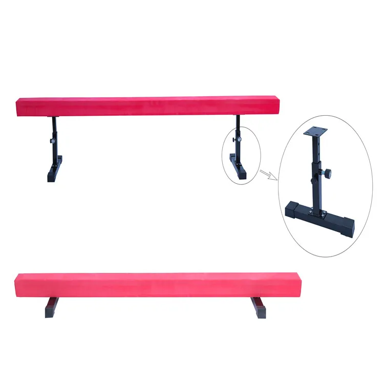 Solid Construction Kids Gymnastic Beam With  Legs Of High Quality For Home Use
