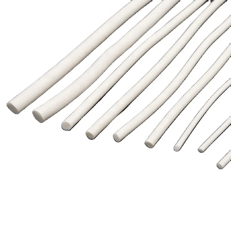 Factory Supply Heat Resistant Insulation Silicone Rubber Round Foam Seal Strip