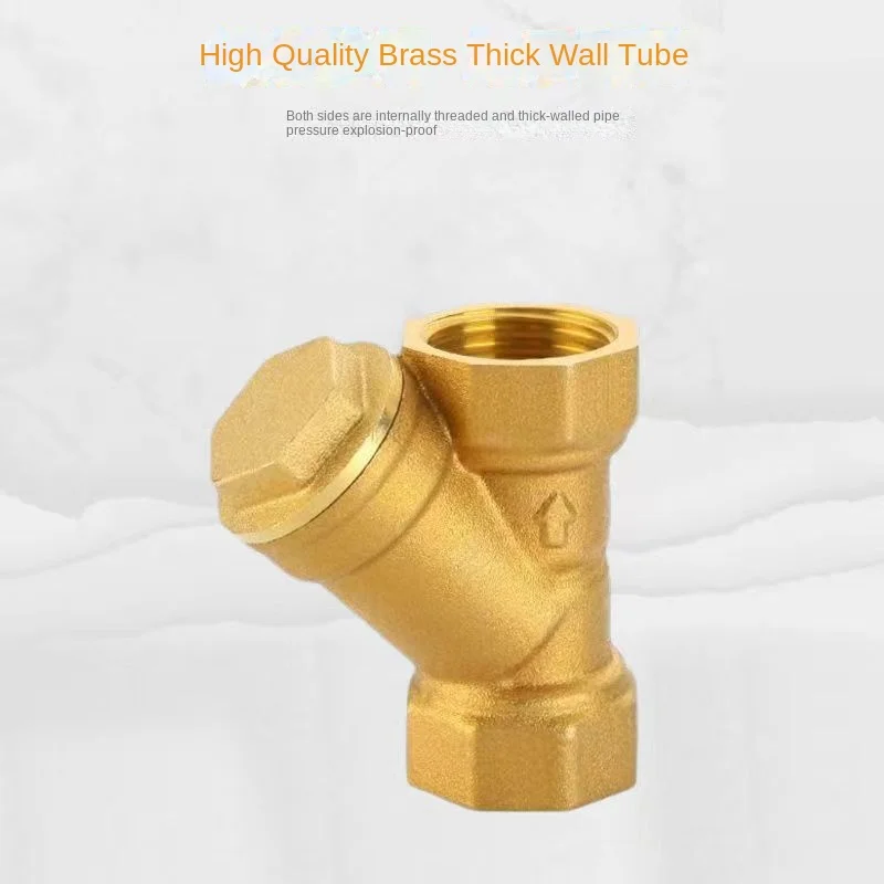 Brass  Pattern Strainer, Bronze Strainer With Tapped Retainer And Threaded End Connections Strainer Valve