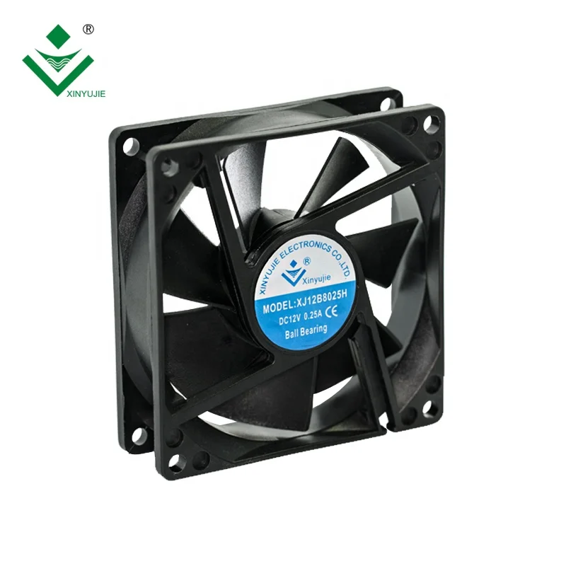 8025 высокоскоростной охладитель 15 в 18 80 мм бесщеточный двигатель вентилятора постоянного тока