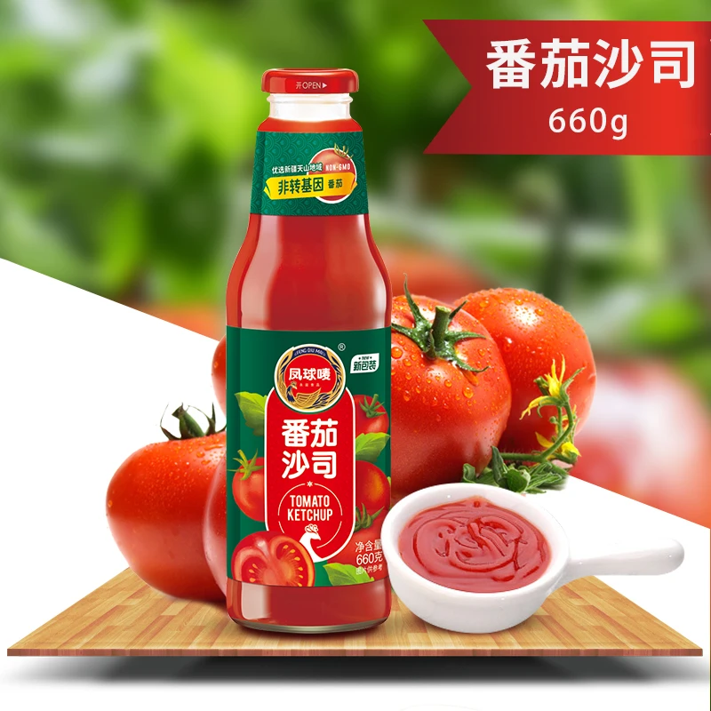 660 г бутылка томатного кетчупа