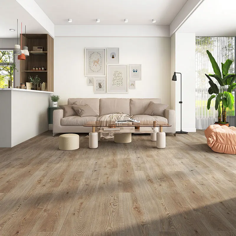 Europe Hot Selling  Waterproof 4mm 6mm SPC LVT Pvc Vinyl Sheet Wood Floor Plastic Floor with Cheap Price