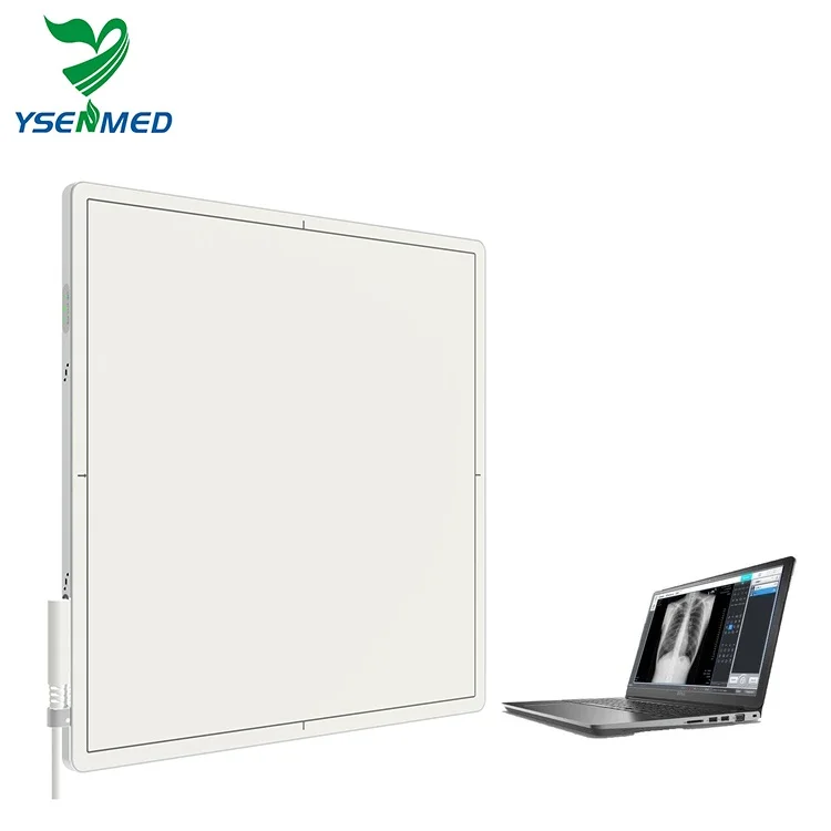 YSFPD4343A Wired/wireless veterinary/human software cassette-sized x-ray digital detector DR flat panel for hospital