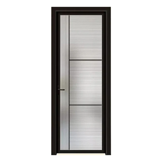 chinese aluminium core interior public toilet door customize alloy doors and windows