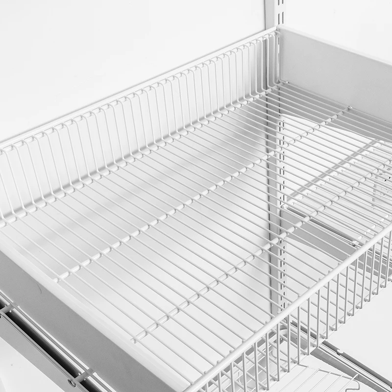 Portable DIY wall Closet Organizer Furniture Metal Clothes Closet Wire Shelving configurable closet furniture walking close