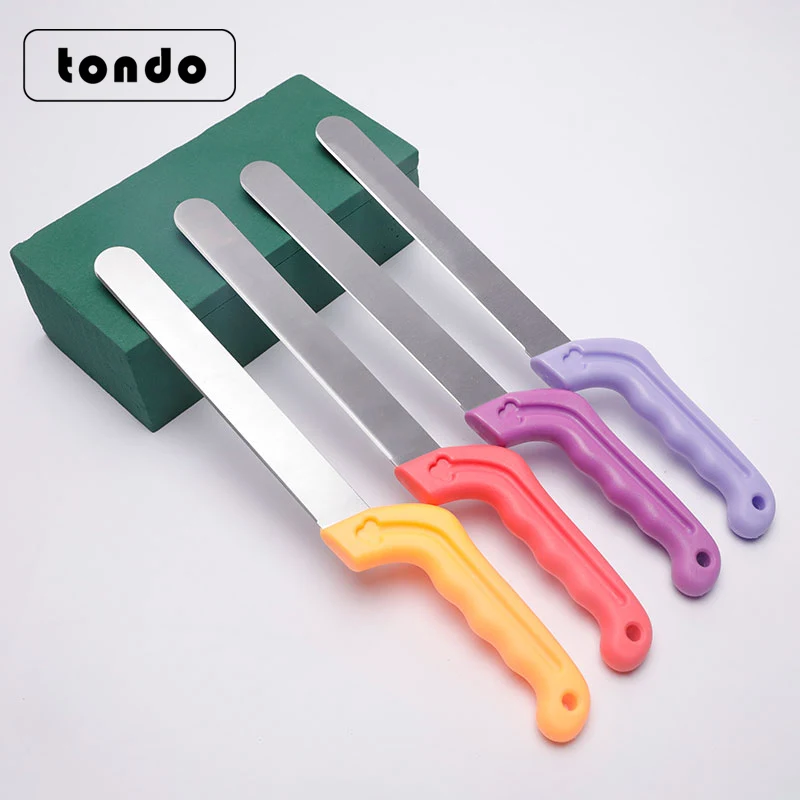 High Quality Wholesale Stock Florists Garden Tool Alloy Flower Foam Cutter Flower Mud Knife