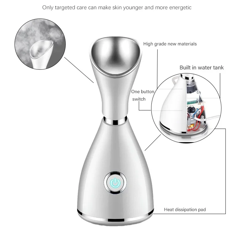  Top selling Portable Mist Spray Hot Vaporizer Nano Ionic Facial