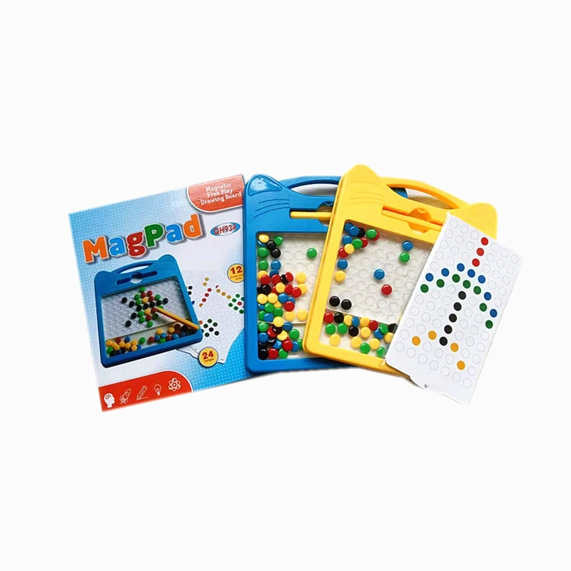 2023 HOT selling Educational Toys Magnetic Drawing Board Mini Colored Number Writing Board Magpad