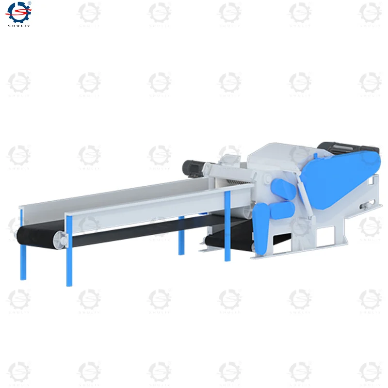  High efficiency wood drum