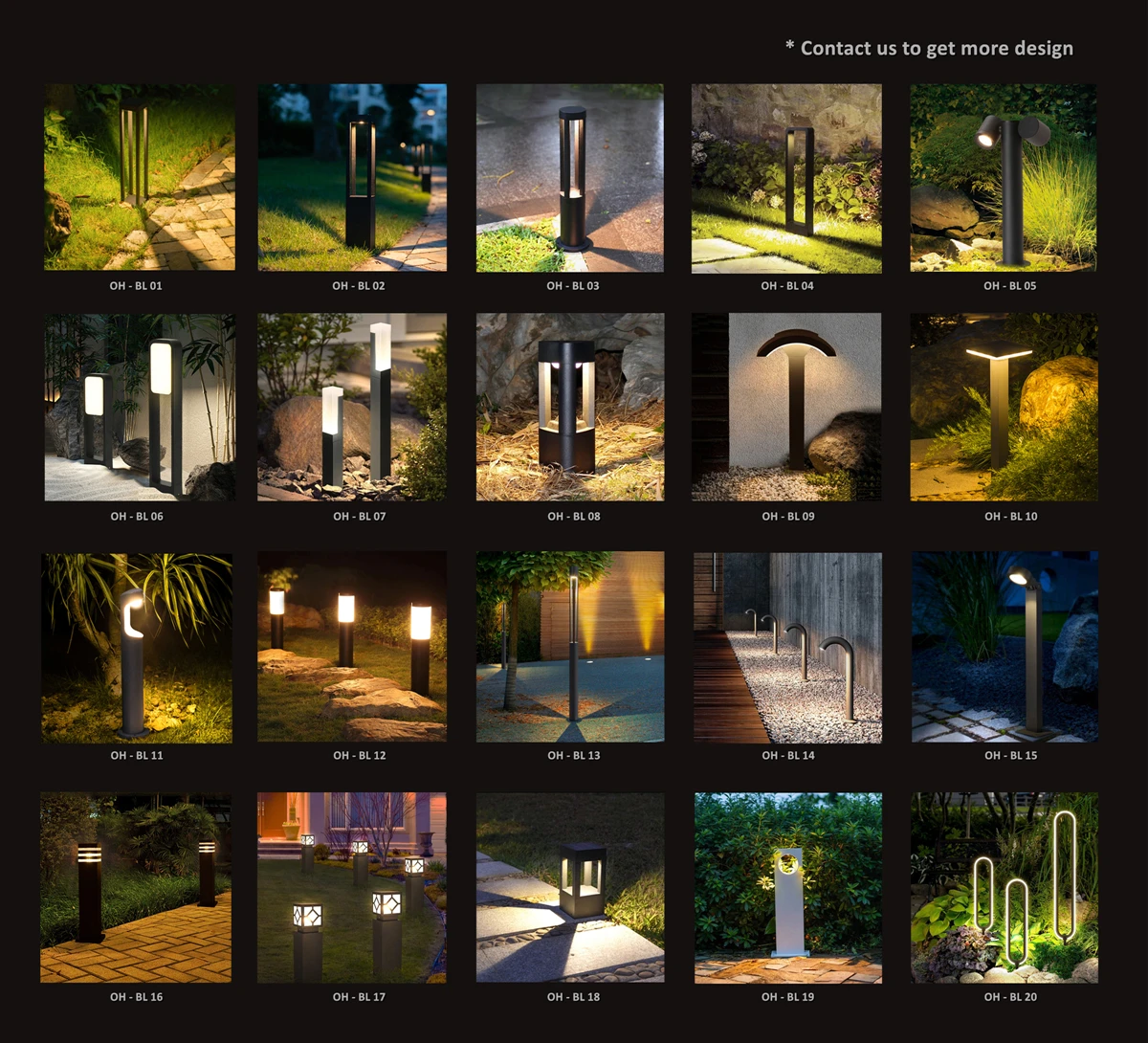 Customized 600MM 800MM Outdoor Landscape Pillar Lawn Lamp 7W 12W Garden LED Bollard LightPopular