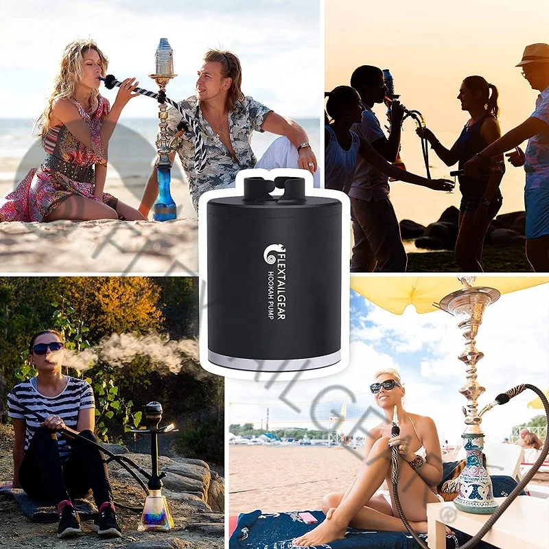 Перезаряжаемый стартер для кальяна с лампой аксессуары насос без ожидания чтобы сжечь