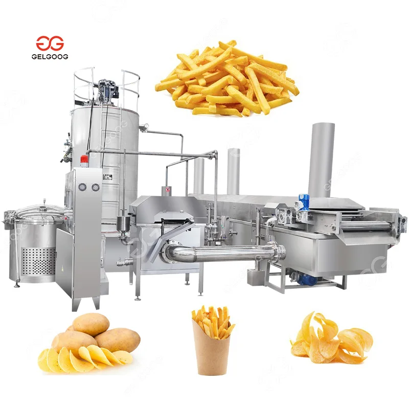 Commercial Electric French Fries Fryer Frying Machine Fried Potato Chips Fryer for Sale
