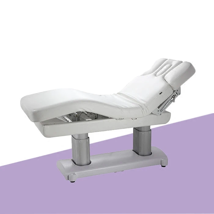 Multifunctional 3-Motor Intelligent Beauty Bed, Folding Physiotherapy and Massage Table for Salons, CE Certified
