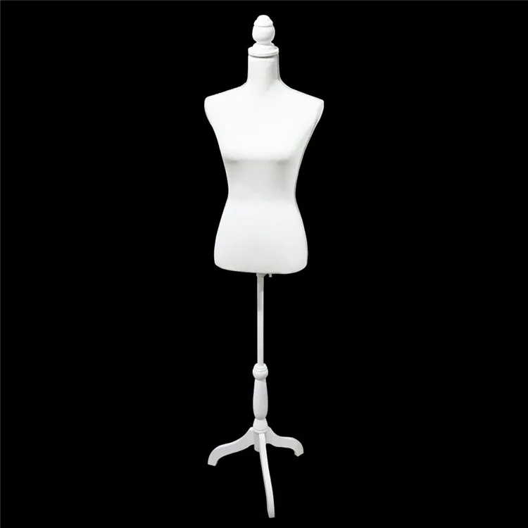 Latest design black female upper body mannequins and best mini plastic female torso mannequin
