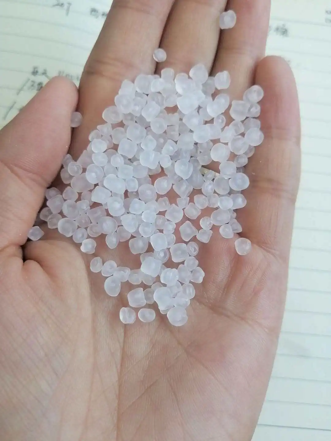 Granules Plastic HDPE Resin High Density Polyethylene Virgin Recycled HDPE PE100 PE80 Film Material Natural Origin Grade Place