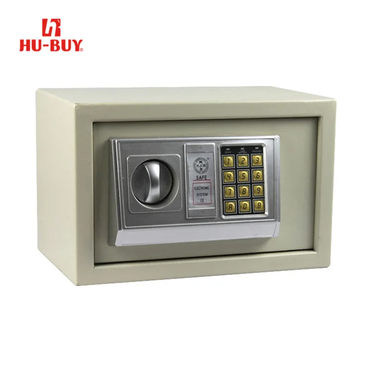 American Hot Sale Modern Design Practical Secure Lockable Stainless Steel  White Color Wall Safe Box