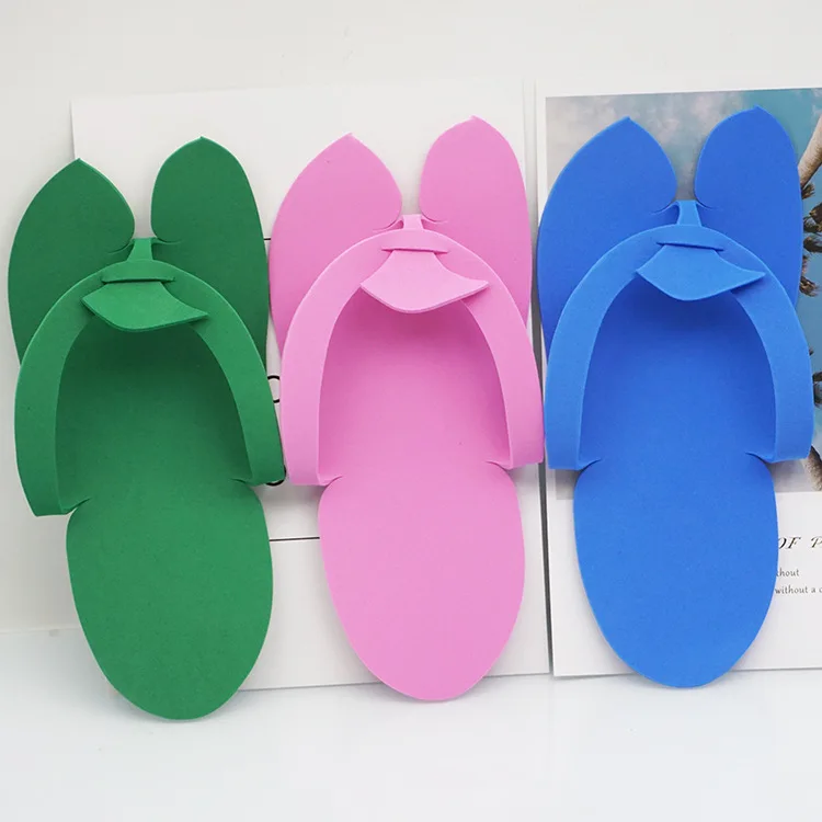 Spa Salon eva foam sheet for making slipper shoes guangzhou eva foam for hotel slippers thick soft eva slippers