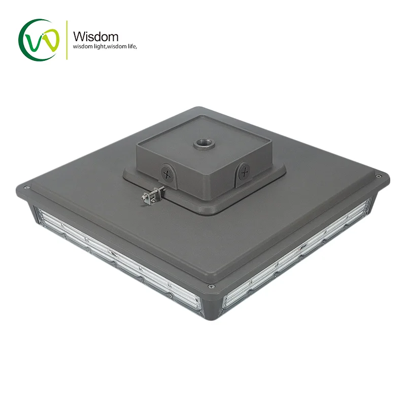 DLC Led Light Fixture parking garage Canopy Light LED 45 70W IP65