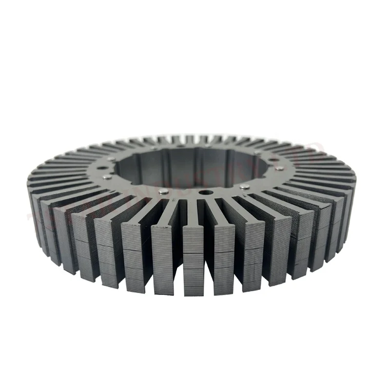 48 P lamination existing molded laminated big motor stator core si-steel core