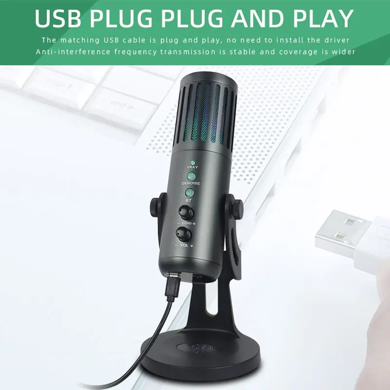 LEIMIC W902 Factory Supplying Clip Microphone Gaming Preamplifier