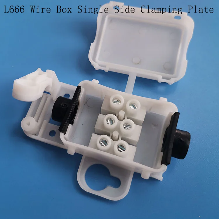 For Lighting Waterproof Junction Box Small Plastic Enclosure IP44 Cable Junction Box Without Screw Self-locking Junction Box