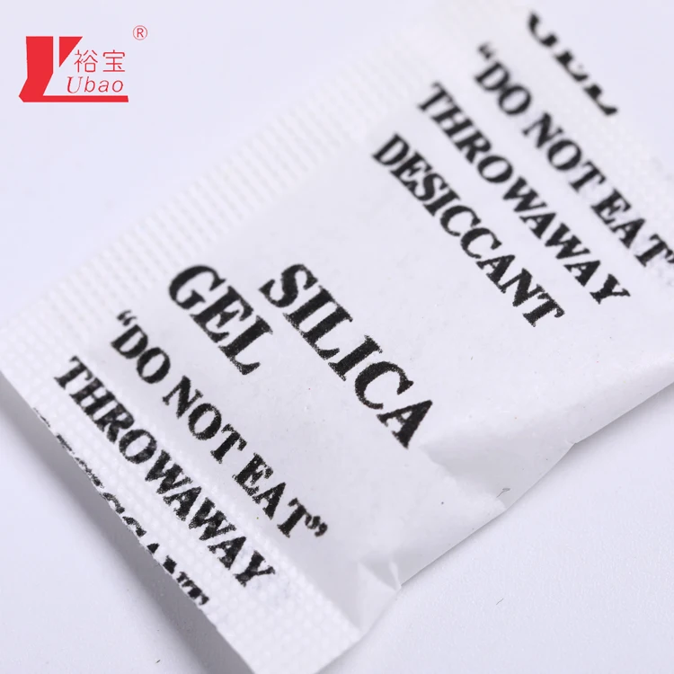 1g Pharmaceutical Capsule Silica Gel Desiccant Bag Paper Packing