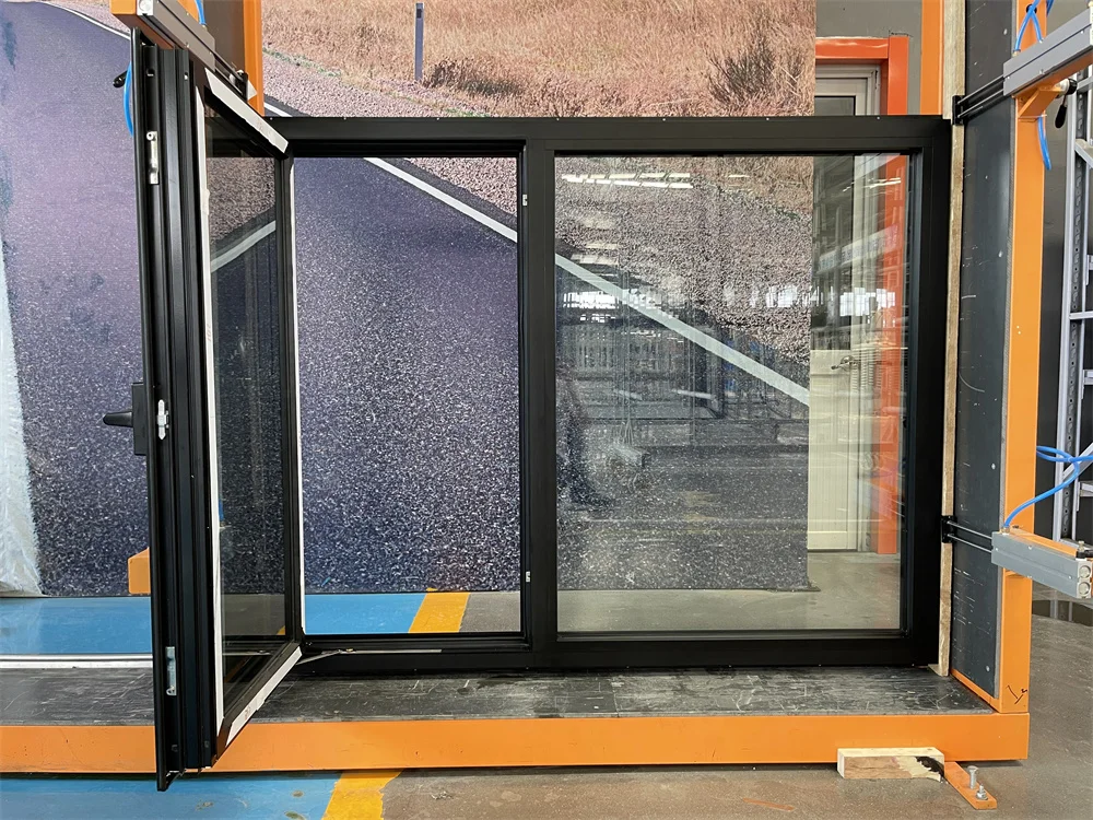 Minglei Top window thermal break aluminum window triple pane casement windows