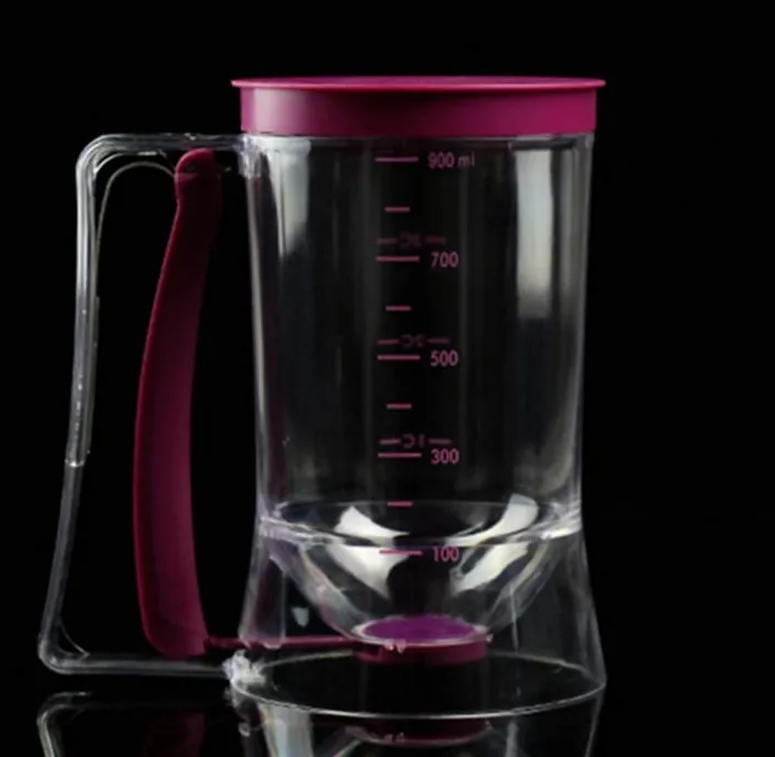 
Pancake Batter Dispenser Perfect Baking Tool for Cupcakes Waffles Muffin Mix Crepes Cake or Any Baked Goods Bakeware Maker 