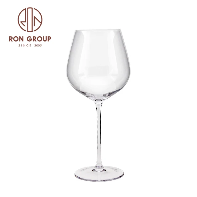 crystal goblet double wall wine glass