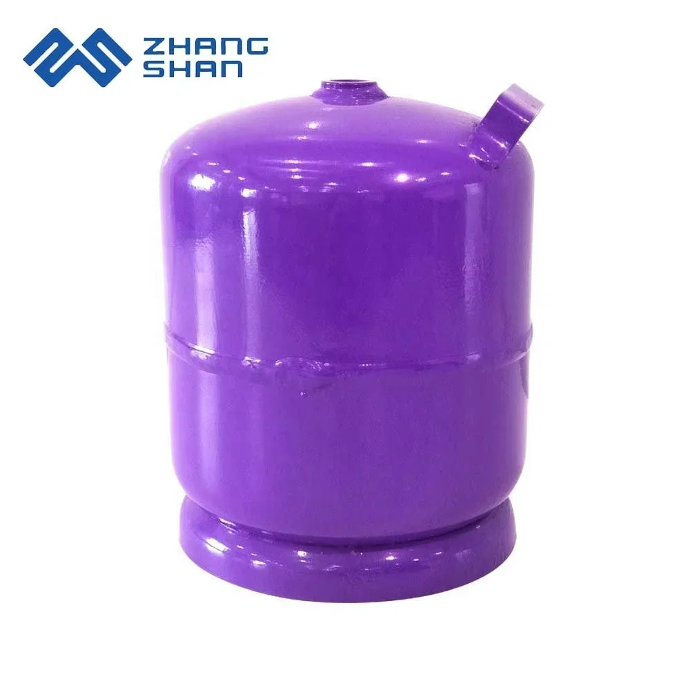 Refillable Recyclable Gas Cylinder Empty Mini 3kg Lpg Gas Tank for Camping Cooking