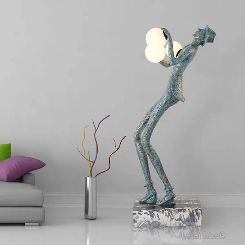 Профессиональная Напольная Лампа ECOJAS в скандинавском стиле