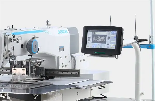 Лазерная машина для открывания сумок JK-T3520MA-N-F31G2-D цифровая швейная автоматическая вырезанных карманов