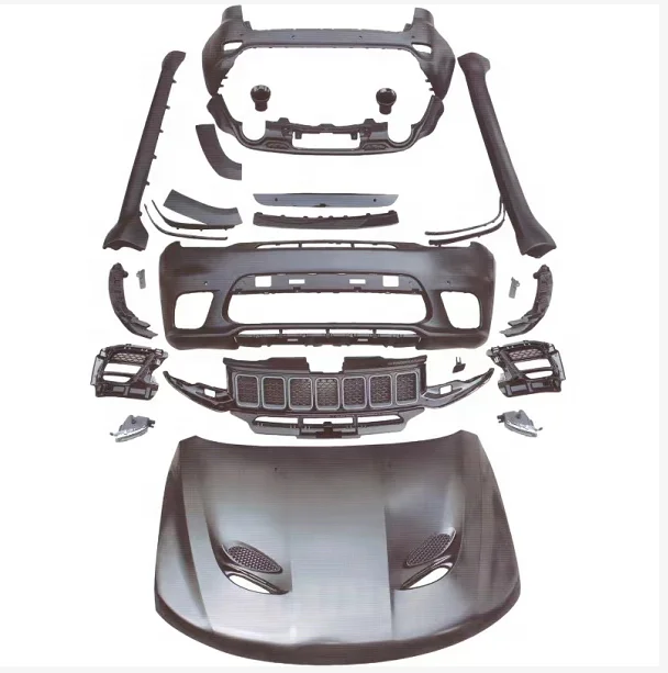 Car Body Auto Parts Accessories Body Kit For Jeep Grand Cherokee SRT8 2017 2018 2019 2020