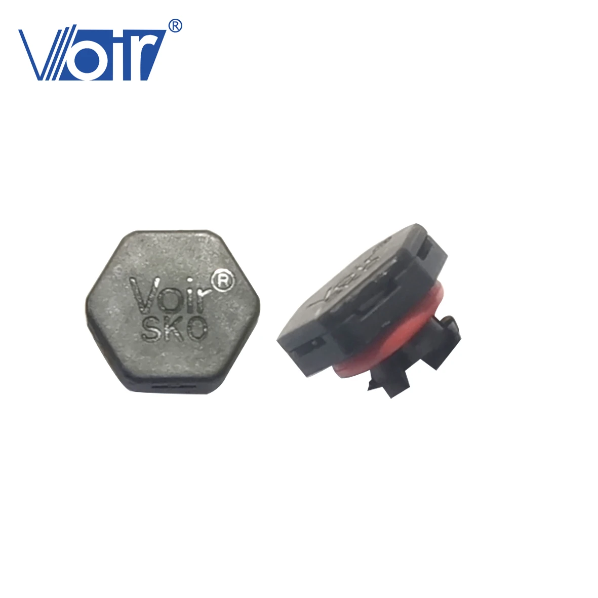 Voir e-PTFE Snap-in Round Black Plastic IP67 IP69K Waterproof  Pressing Air Vent Plug Balance Pressure Valves