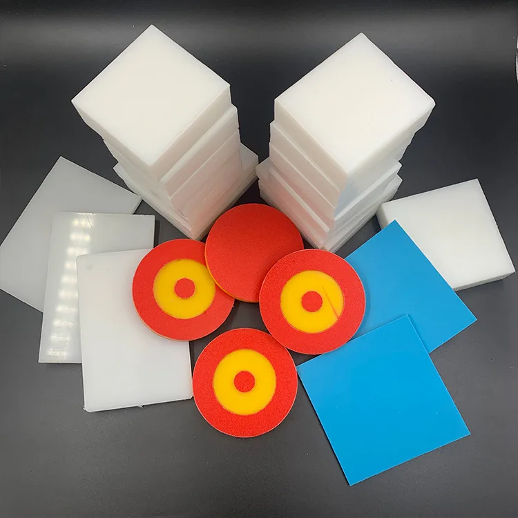 Cut to size UV resistance colorcore outdoor two three color core multilayer HDPE yard sign polymer sheets boards price