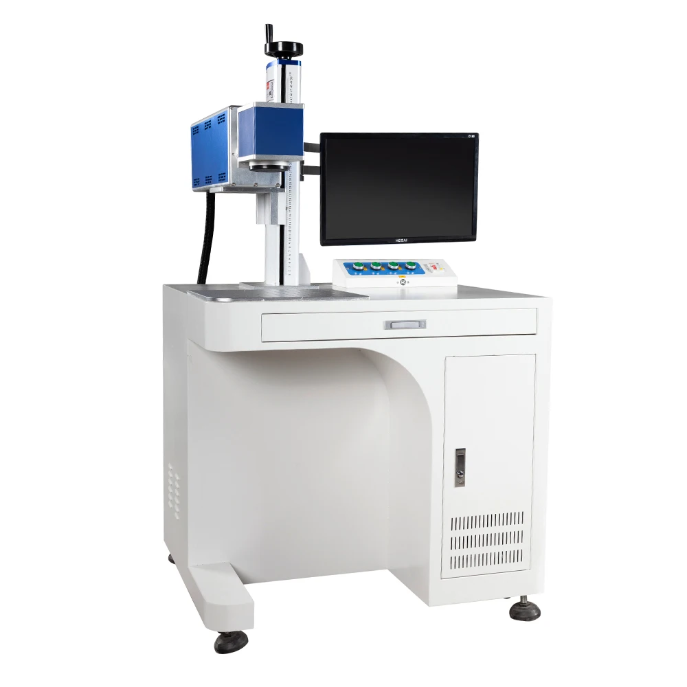 Leather Bamboo Paper Multifunctional Co2 Laser Marking Engraving Machine for logo picture bar code