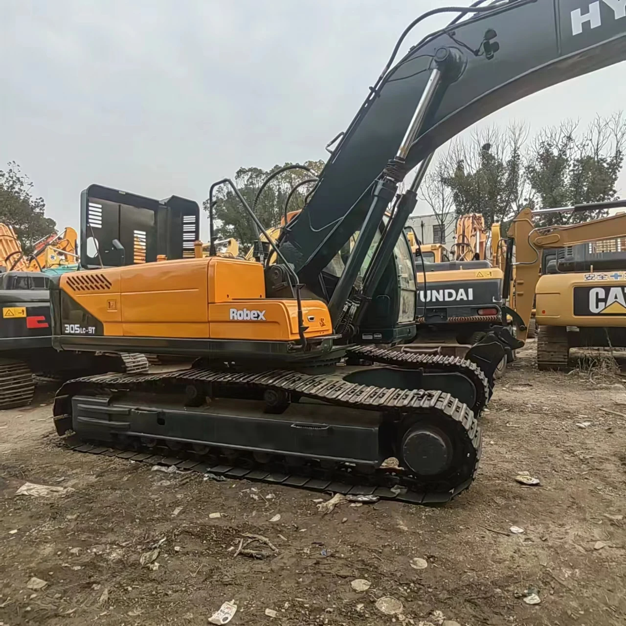 excavator hyundai 305-9T used Hot selling Korean original tracked modern 305 excavator with 30 tons